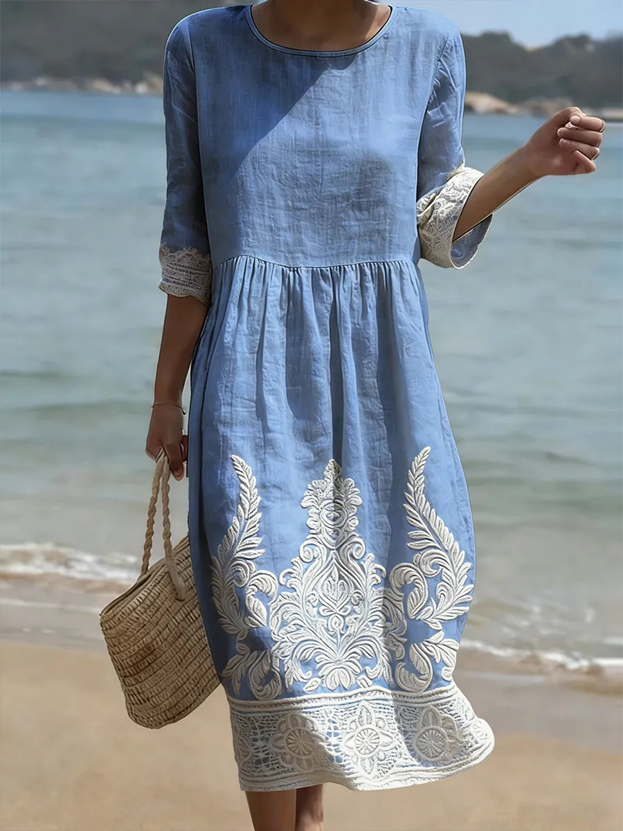 Women’s Casual Floral Print Dress