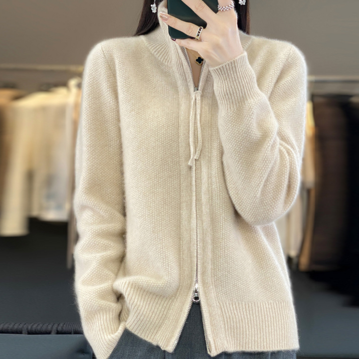 Women’s Lightweight Soft Zip-Up Cardigan