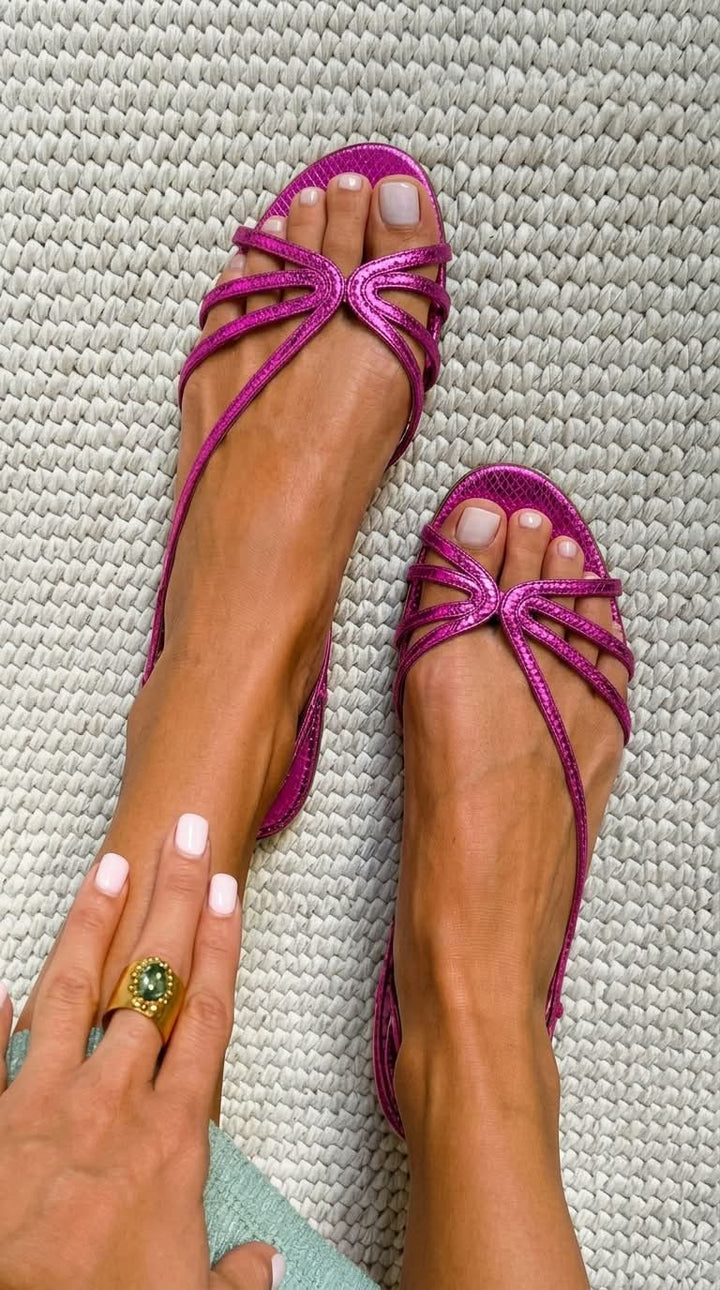 ELEANOR | GINEVRA GOLDEN SANDALS SUMMER ELEGANCE