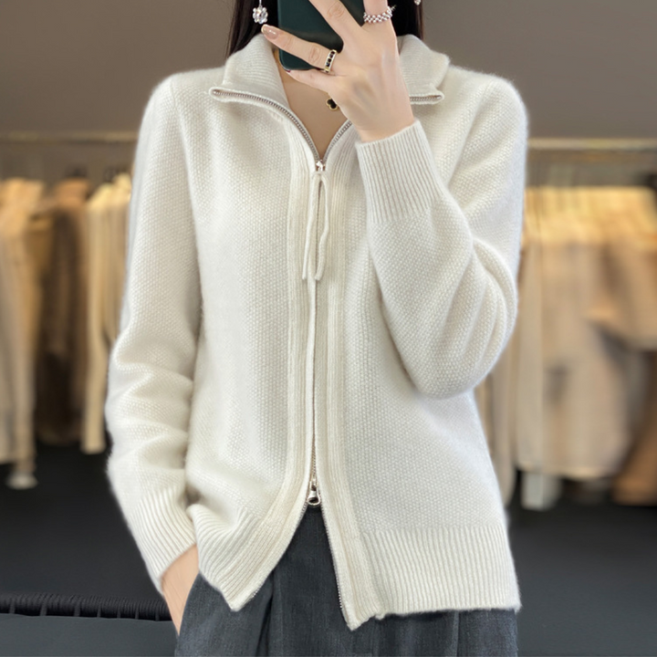 Women’s Lightweight Soft Zip-Up Cardigan