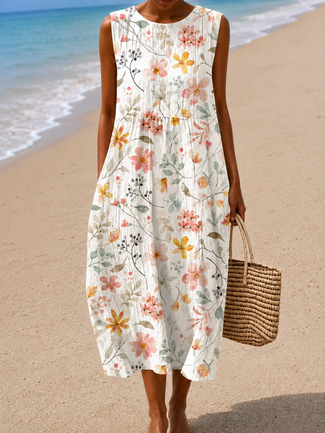 Donna - Effortless Casual Sleeveless Dress for Women