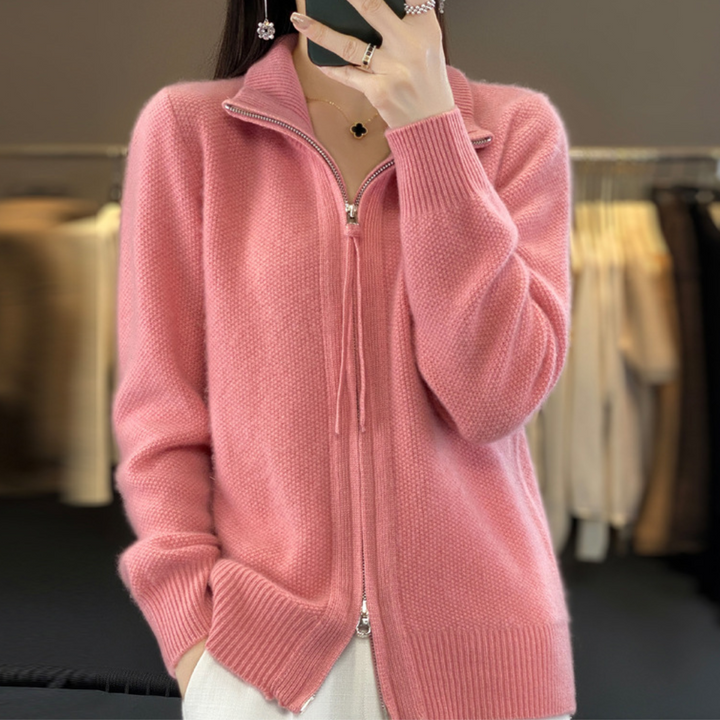 Women’s Lightweight Soft Zip-Up Cardigan