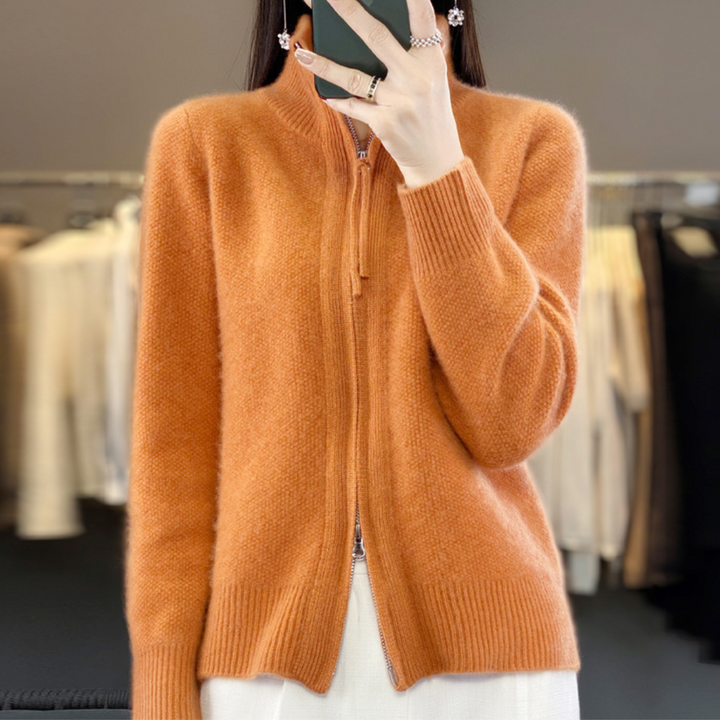 Women’s Lightweight Soft Zip-Up Cardigan