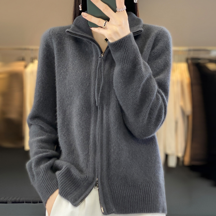 Women’s Lightweight Soft Zip-Up Cardigan
