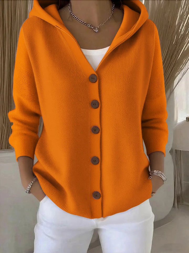 Women’s Soft Knit Hooded Cardigan