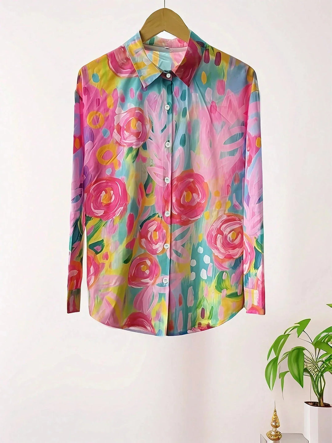 Astrid | Vibrant Patterned Blouse