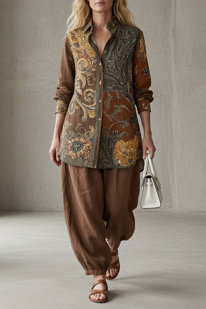 Women’s Vintage Two Piece Matching Set