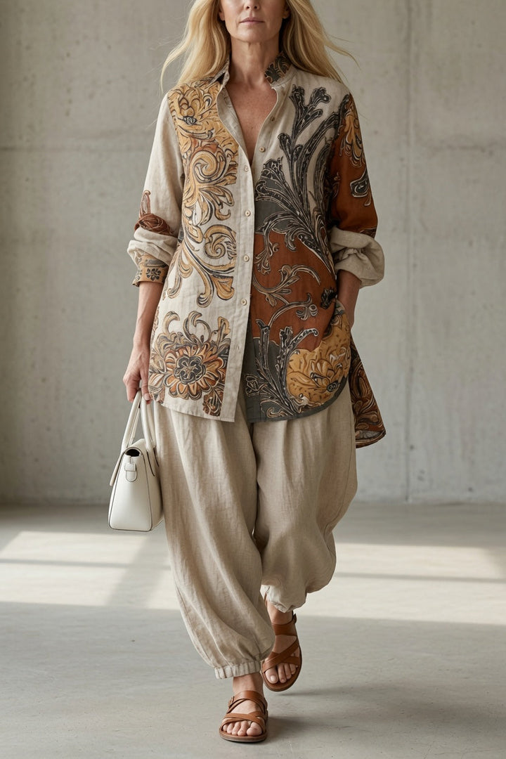 Women’s Vintage Two Piece Matching Set